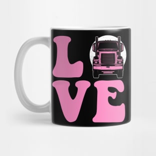 Proud Trucker Wife Mug